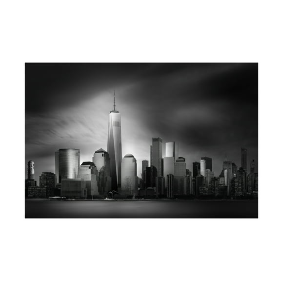 Canvas Wall Art - Inthemoment  'Rise Ii' Wall Art for Living Room, Bedroom, or Office Décor by Trademark Fine Art - 19 x 12 Inches