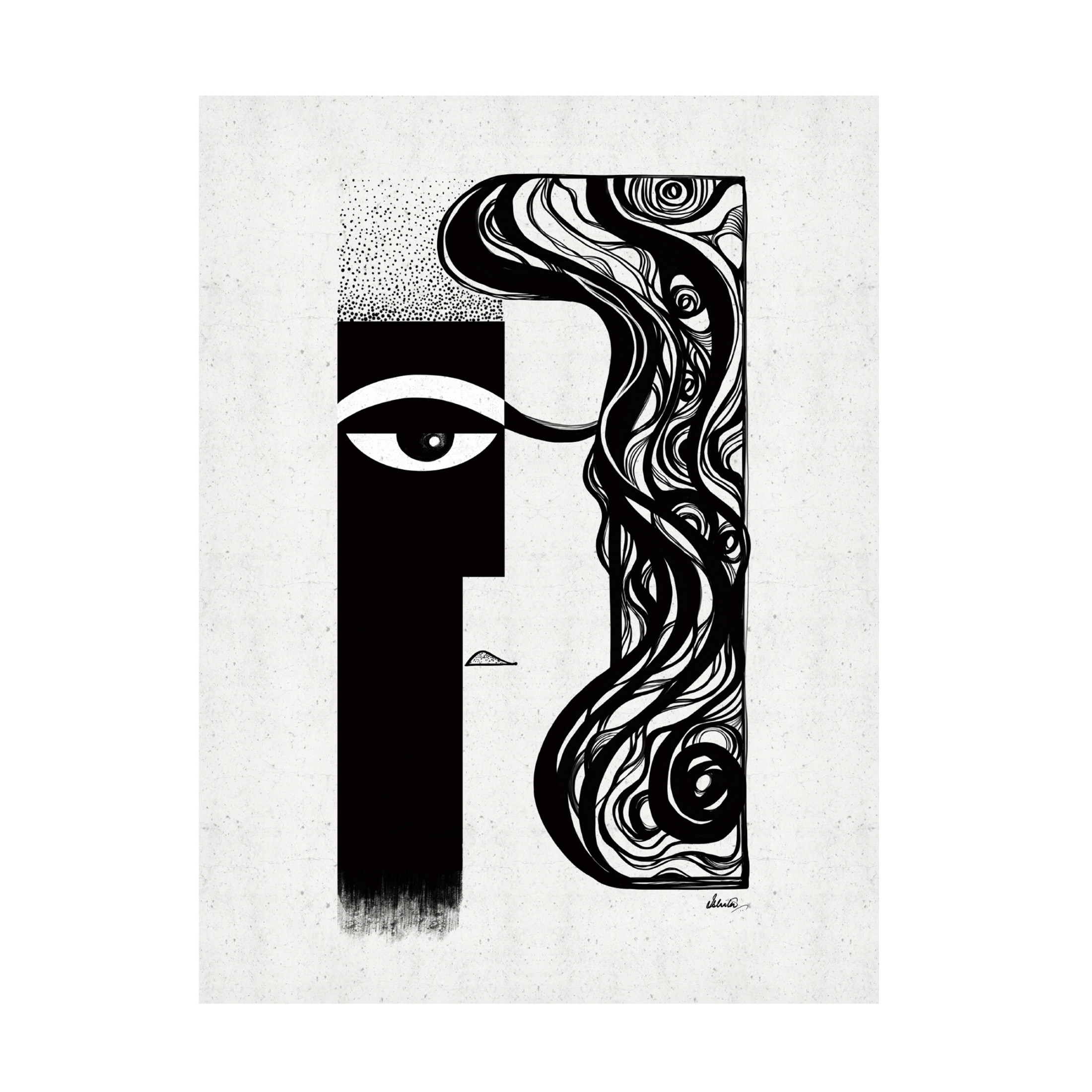 Canvas Wall Art - Ishita Banerjee 'Divergence' Wall Art for Living Room, Bedroom, or Office Décor by Trademark Fine Art - 14 x 19 Inches