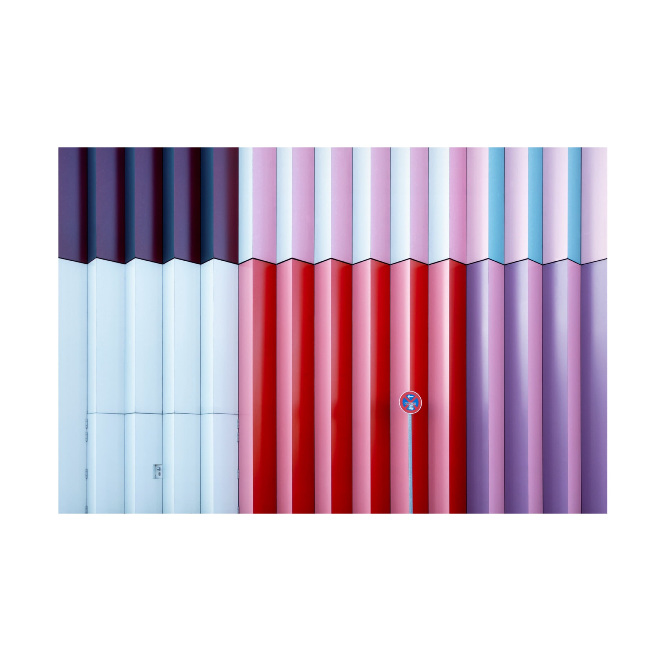 Canvas Wall Art - Iso66 'Colorful' Wall Art for Living Room, Bedroom, or Office Décor by Trademark Fine Art - 19 x 12 Inches