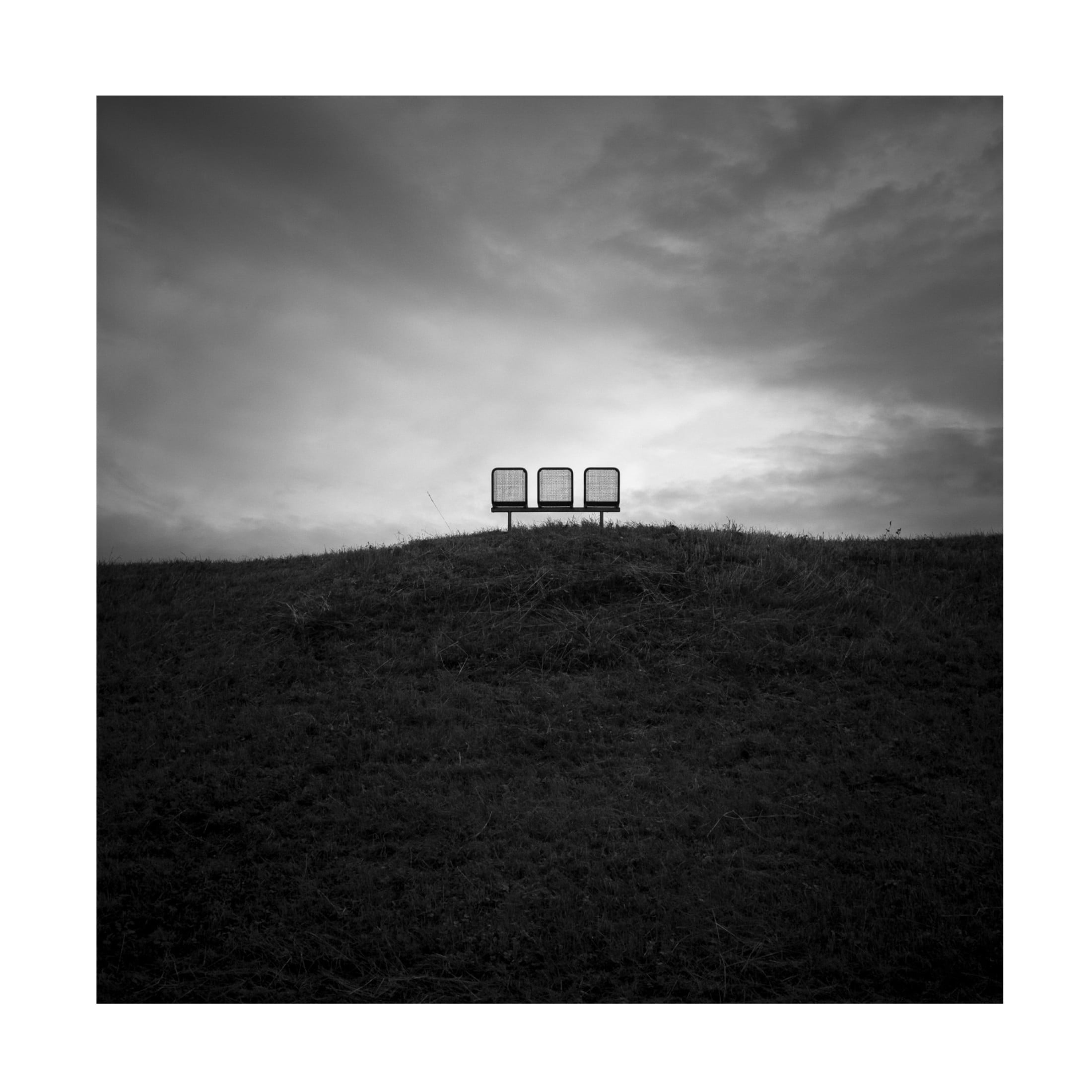Canvas Wall Art - Jan Rauwerdink 'Emptiness' Wall Art for Living Room, Bedroom, or Office Décor by Trademark Fine Art - 14 x 14 Inches