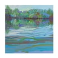 thumbnail image 1 of Canvas Wall Art - Jane Schmidt 'Waterways IX' Wall Art for Living Room, Bedroom, or Office Décor by Trademark Fine Art - 24 x 24 Inches, 1 of 4