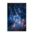 thumbnail image 1 of Canvas Wall Art - Javier De La 'Flying Shibuya' Wall Art for Living Room, Bedroom, or Office Décor by Trademark Fine Art - 30 x 47 Inches, 1 of 4
