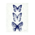 thumbnail image 1 of Canvas Wall Art - Jean Plout 'Indigo Butterfly Study A' Wall Art for Living Room, Bedroom, or Office Décor by Trademark Fine Art - 14 x 19 Inches, 1 of 4