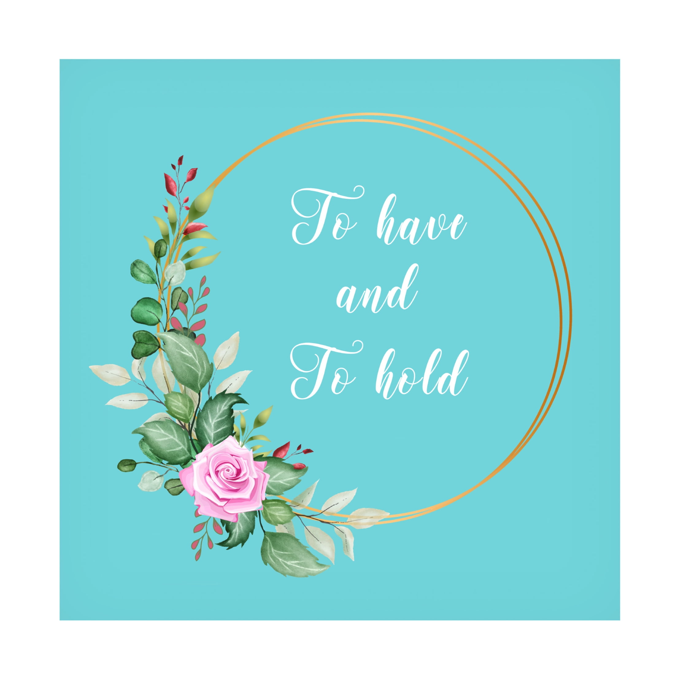 Canvas Wall Art - Jean Plout 'Joyful Love' Wall Art for Living Room, Bedroom, or Office Décor by Trademark Fine Art - 24 x 24 Inches