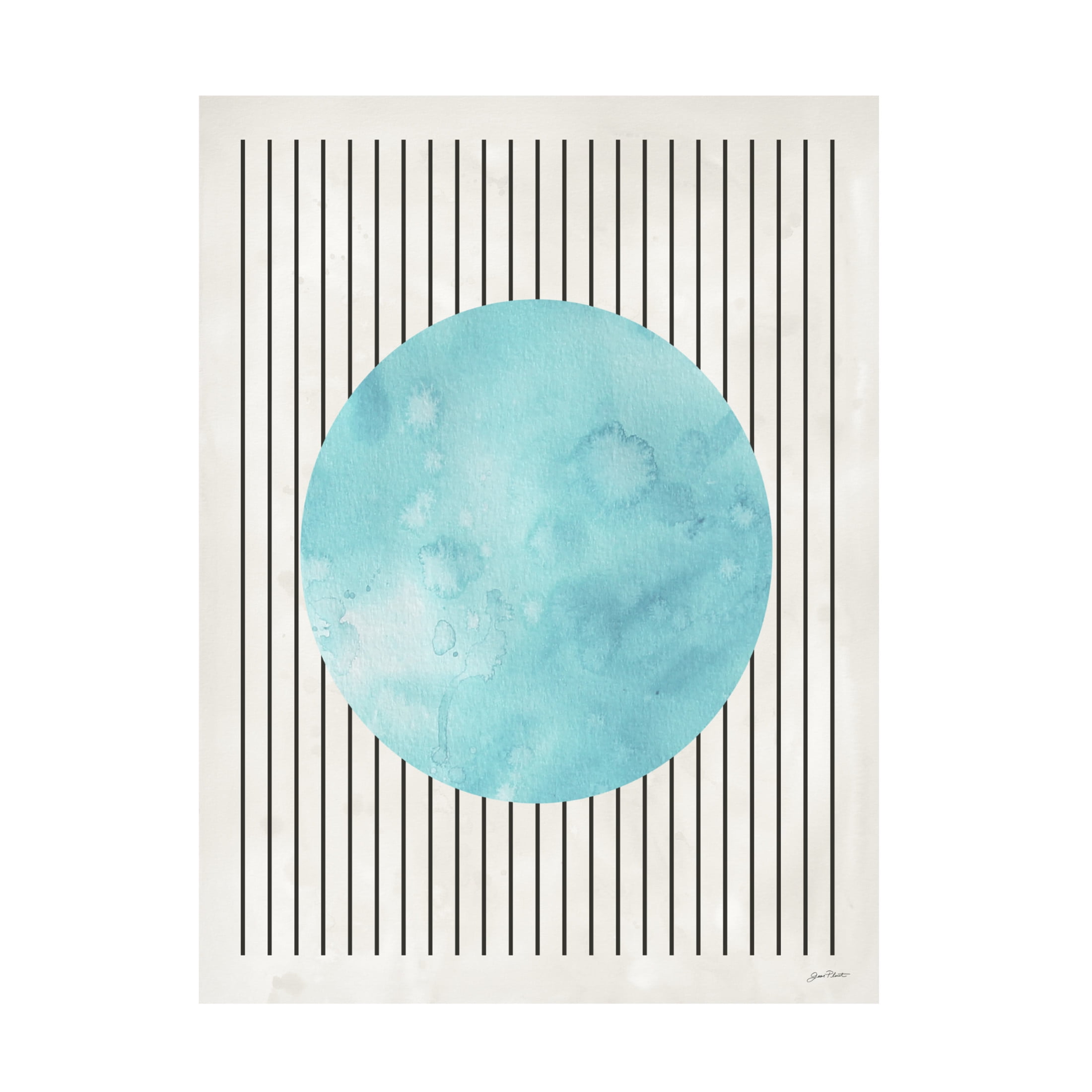 Canvas Wall Art - Jean Plout 'Mid Century Boho 4' Wall Art for Living Room, Bedroom, or Office Décor by Trademark Fine Art - 35 x 47 Inches