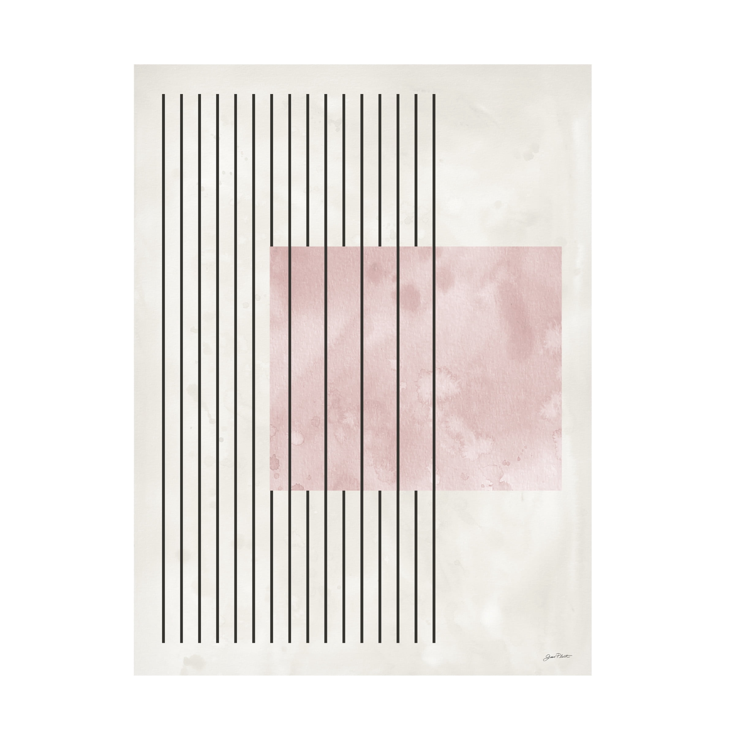 Canvas Wall Art - Jean Plout 'Mid Century Boho 6' Wall Art for Living Room, Bedroom, or Office DÃ©cor by Trademark Fine Art - 18 x 24 Inches