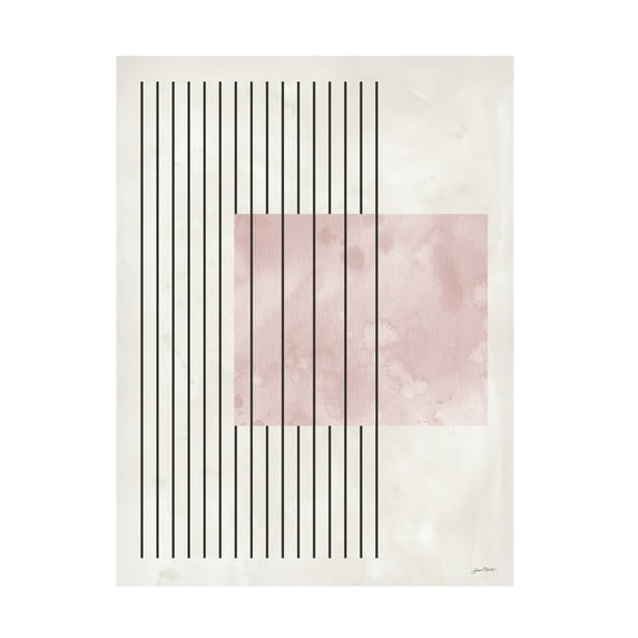 Canvas Wall Art - Jean Plout 'Mid Century Boho 6' Wall Art for Living Room, Bedroom, or Office Décor by Trademark Fine Art - 35 x 47 Inches