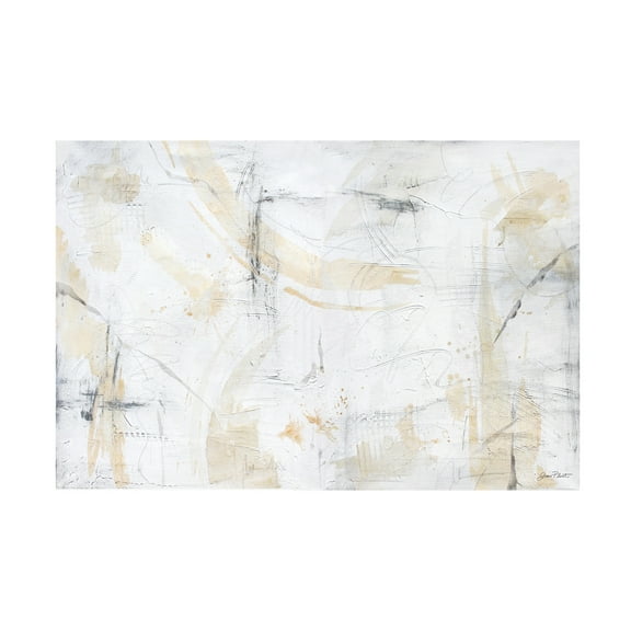 Canvas Wall Art - Jean Plout 'Monday Textures C' Wall Art for Living Room, Bedroom, or Office Décor by Trademark Fine Art - 32 x 22 Inches