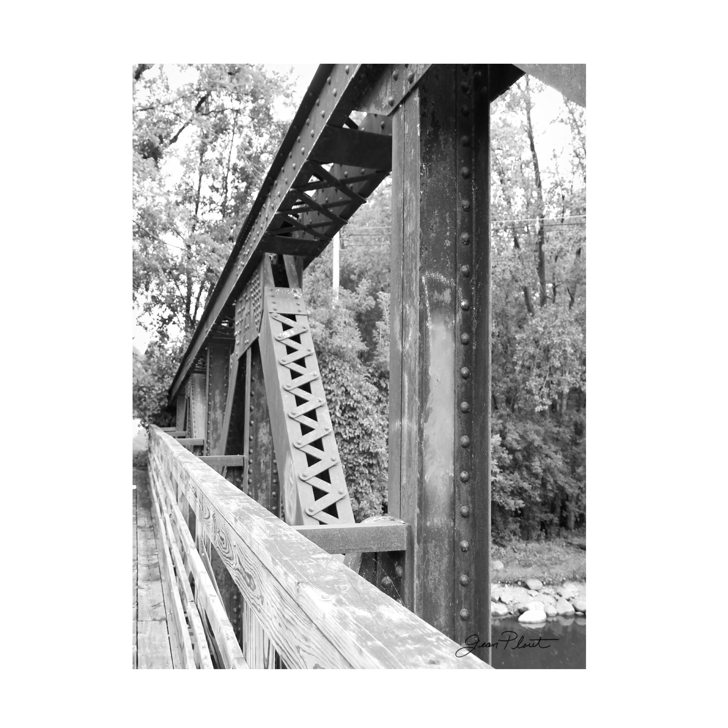Canvas Wall Art - Jean Plout 'Old Bridge C' Wall Art for Living Room, Bedroom, or Office DÃ©cor by Trademark Fine Art - 18 x 24 Inches