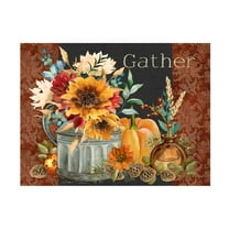 Canvas Wall Art - Jean Plout 'Regal Autumn B' Wall Art for Living Room, Bedroom, or Office Décor by Trademark Fine Art - 19 x 14 Inches