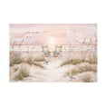 thumbnail image 1 of Canvas Wall Art - Jean Plout 'Sand Dune Chairs' Wall Art for Living Room, Bedroom, or Office Décor by Trademark Fine Art - 47 x 30 Inches, 1 of 4