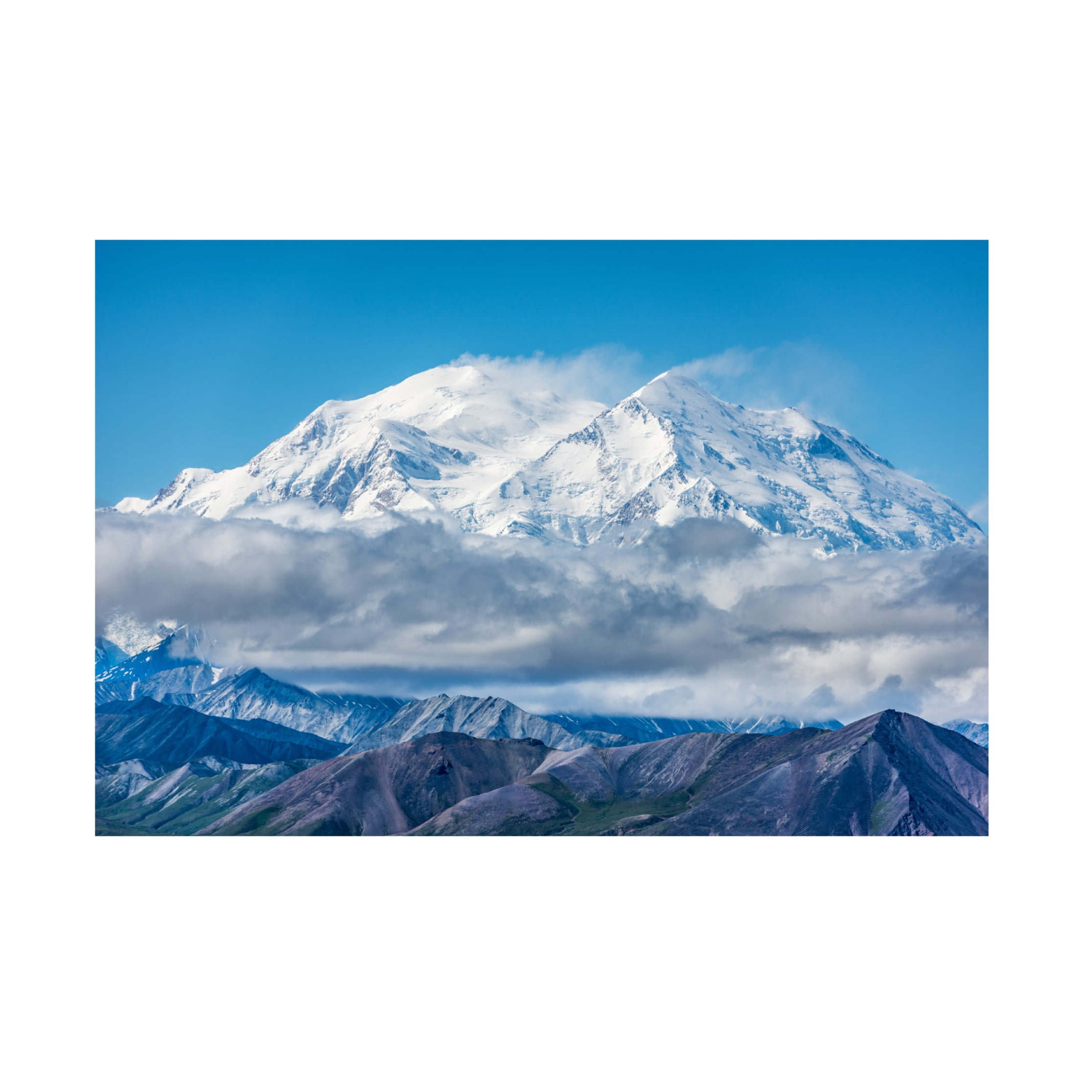 Canvas Wall Art - Jeffrey C. Sink 'The Departing Storm' Wall Art for Living Room, Bedroom, or Office Décor by Trademark Fine Art - 47 x 30 Inches