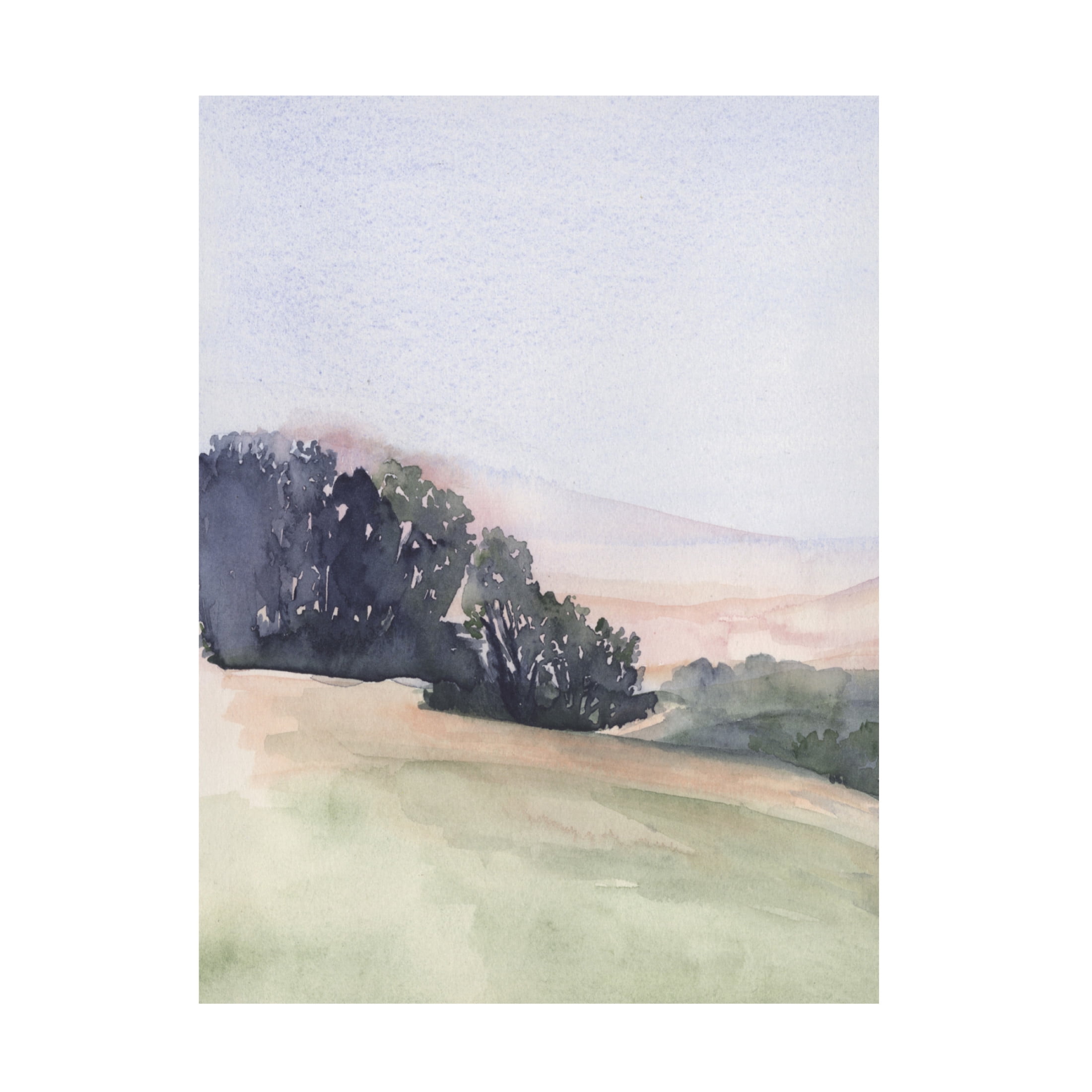 Canvas Wall Art - Jennifer Paxton Parker 'Blue Ridge Sunrise I' Wall Art for Living Room, Bedroom, or Office Décor by Trademark Fine Art - 18 x 24 Inches
