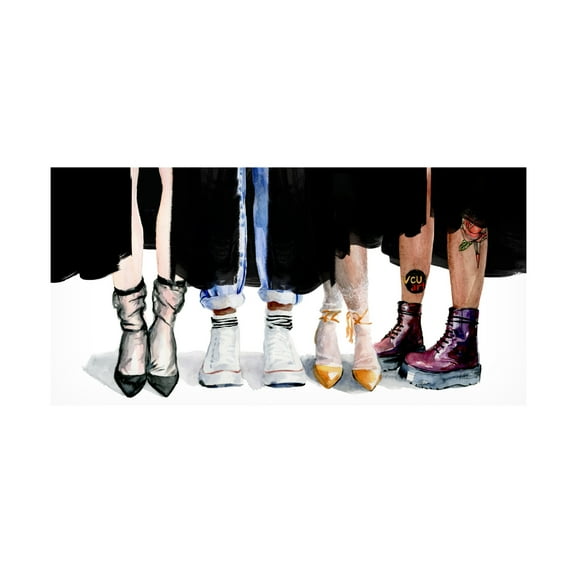 Canvas Wall Art - Jennifer Paxton Parker 'Graduation Day III' Wall Art for Living Room, Bedroom, or Office Décor by Trademark Fine Art - 47 x 24 Inches