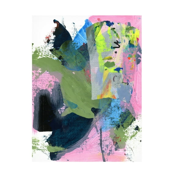 Canvas Wall Art - Jessalin Beutler 'Sketchbook Letter' Wall Art for Living Room, Bedroom, or Office Décor by Trademark Fine Art - 14 x 19 Inches