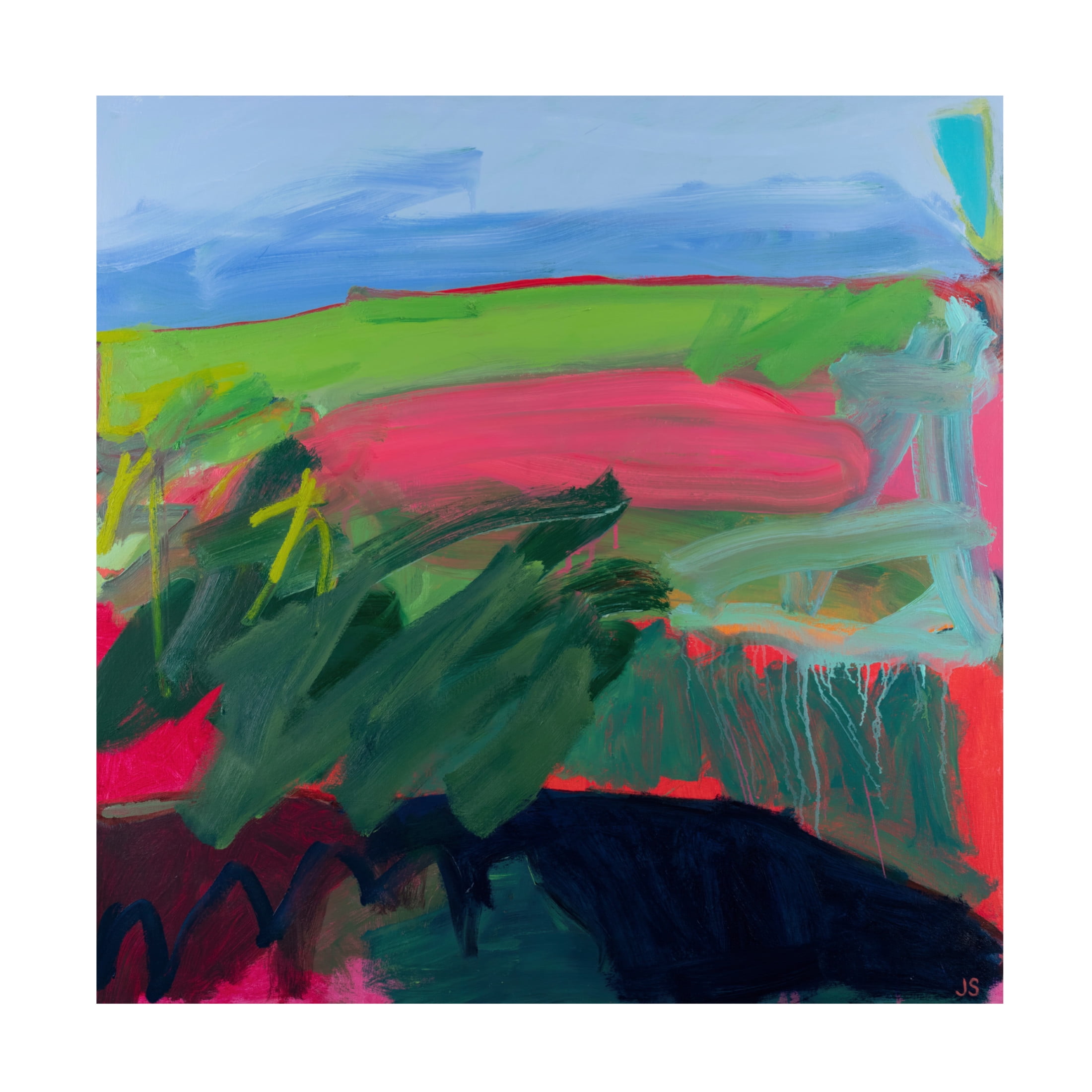 Canvas Wall Art - Jessica Singerman 'Maker of All Things' Wall Art for Living Room, Bedroom, or Office Décor by Trademark Fine Art - 18 x 18 Inches