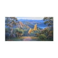 thumbnail image 1 of Canvas Wall Art - John Bradley 'Dawn in the Warrumbungles' Wall Art for Living Room, Bedroom, or Office Décor by Trademark Fine Art - 47 x 24 Inches, 1 of 4