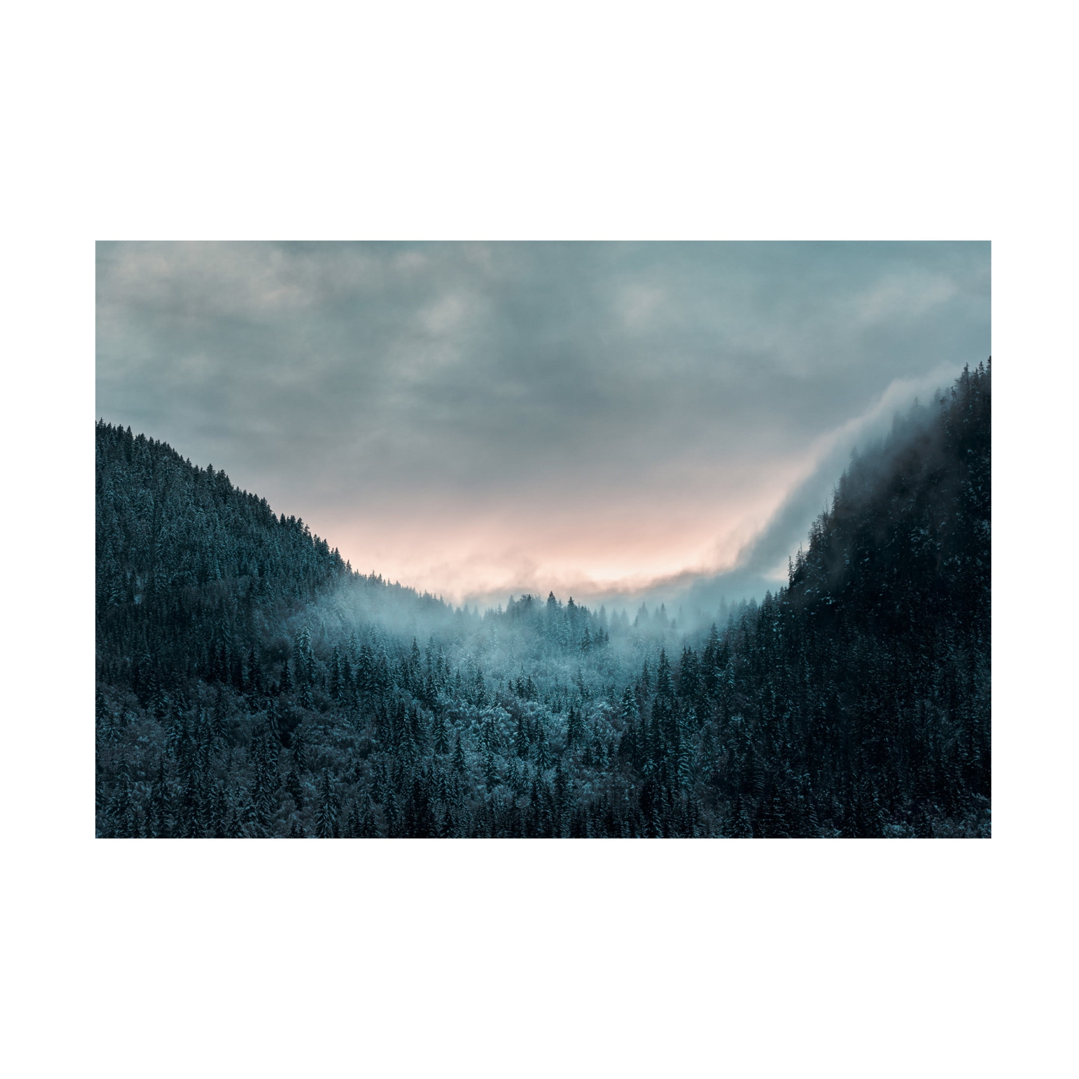 Canvas Wall Art - Jonathan Cowperthwaite 'Near St Jean DAulps 3' Wall Art for Living Room, Bedroom, or Office Décor by Trademark Fine Art - 19 x 12 Inches