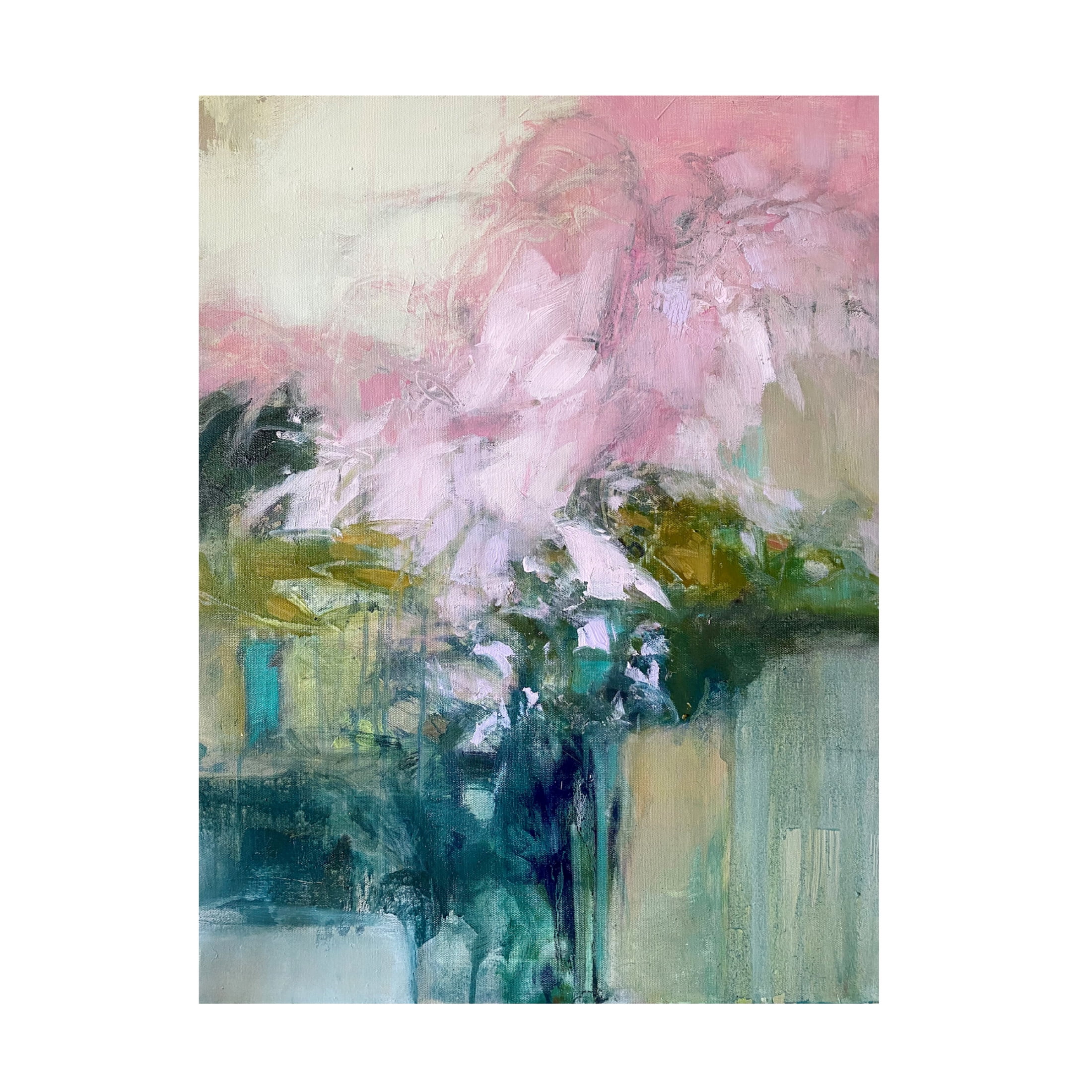 Canvas Wall Art - Julia Purinton 'Cherry Bomb' Wall Art for Living Room, Bedroom, or Office D?cor by Trademark Fine Art - 24 x 32 Inches
