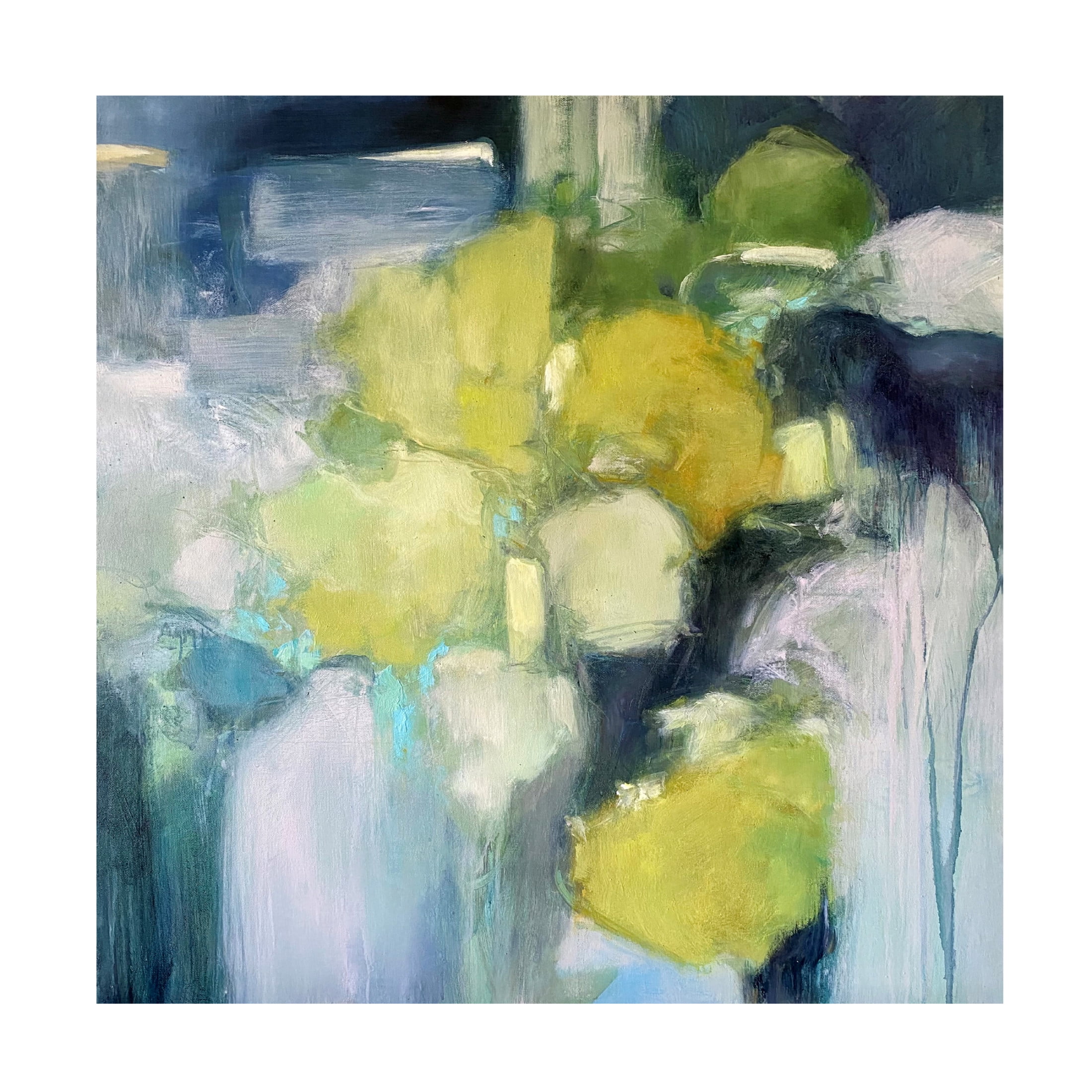 Canvas Wall Art - Julia Purinton 'Forest Bathing' Wall Art for Living Room, Bedroom, or Office D?cor by Trademark Fine Art - 35 x 35 Inches