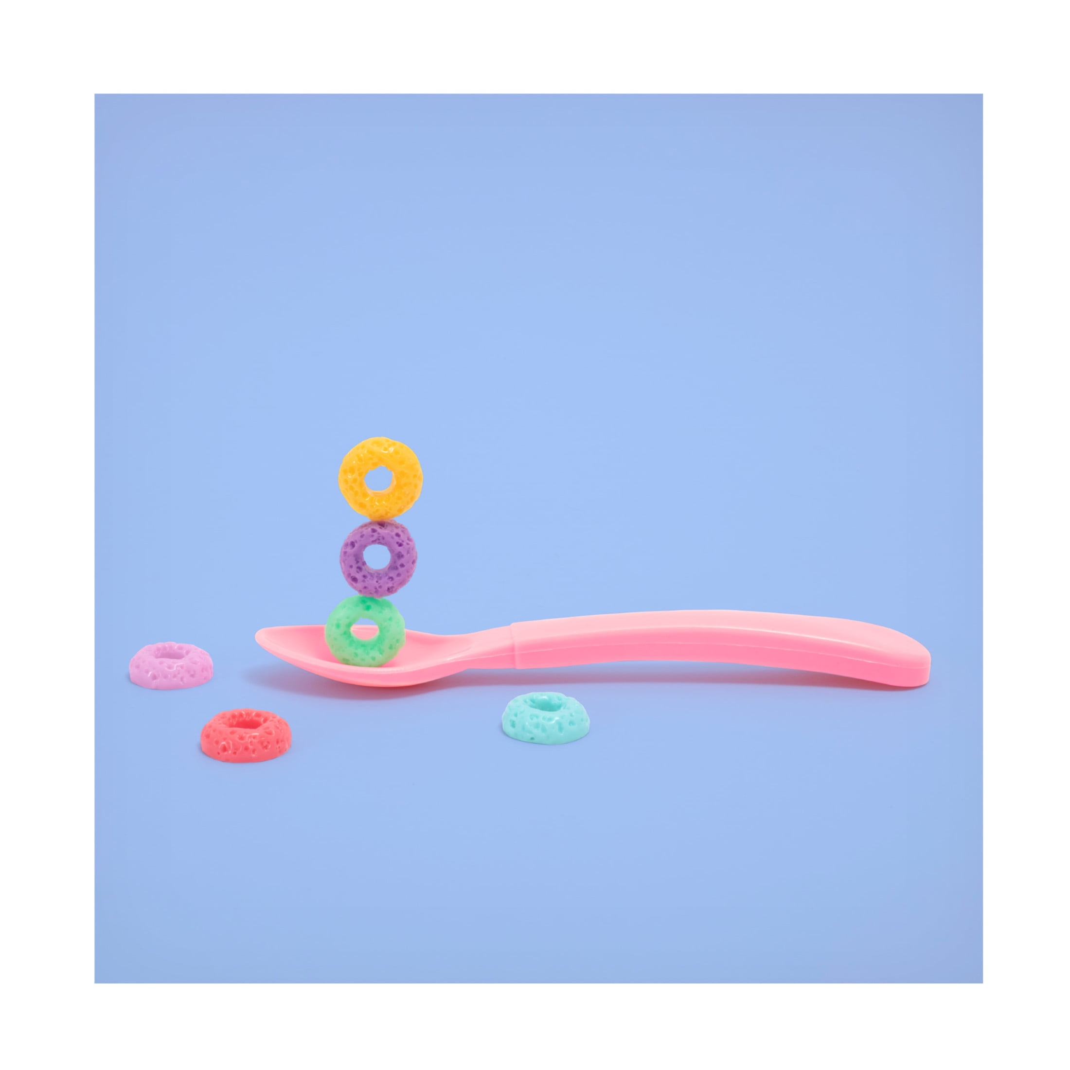 Canvas Wall Art - Julia Ramiro 'Balanced Breakfast' Wall Art for Living Room, Bedroom, or Office Décor by Trademark Fine Art - 24 x 24 Inches