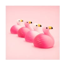 Canvas Wall Art - Julia Ramiro 'Flamencos.3' Wall Art for Living Room, Bedroom, or Office Décor by Trademark Fine Art - 14 x 14 Inches