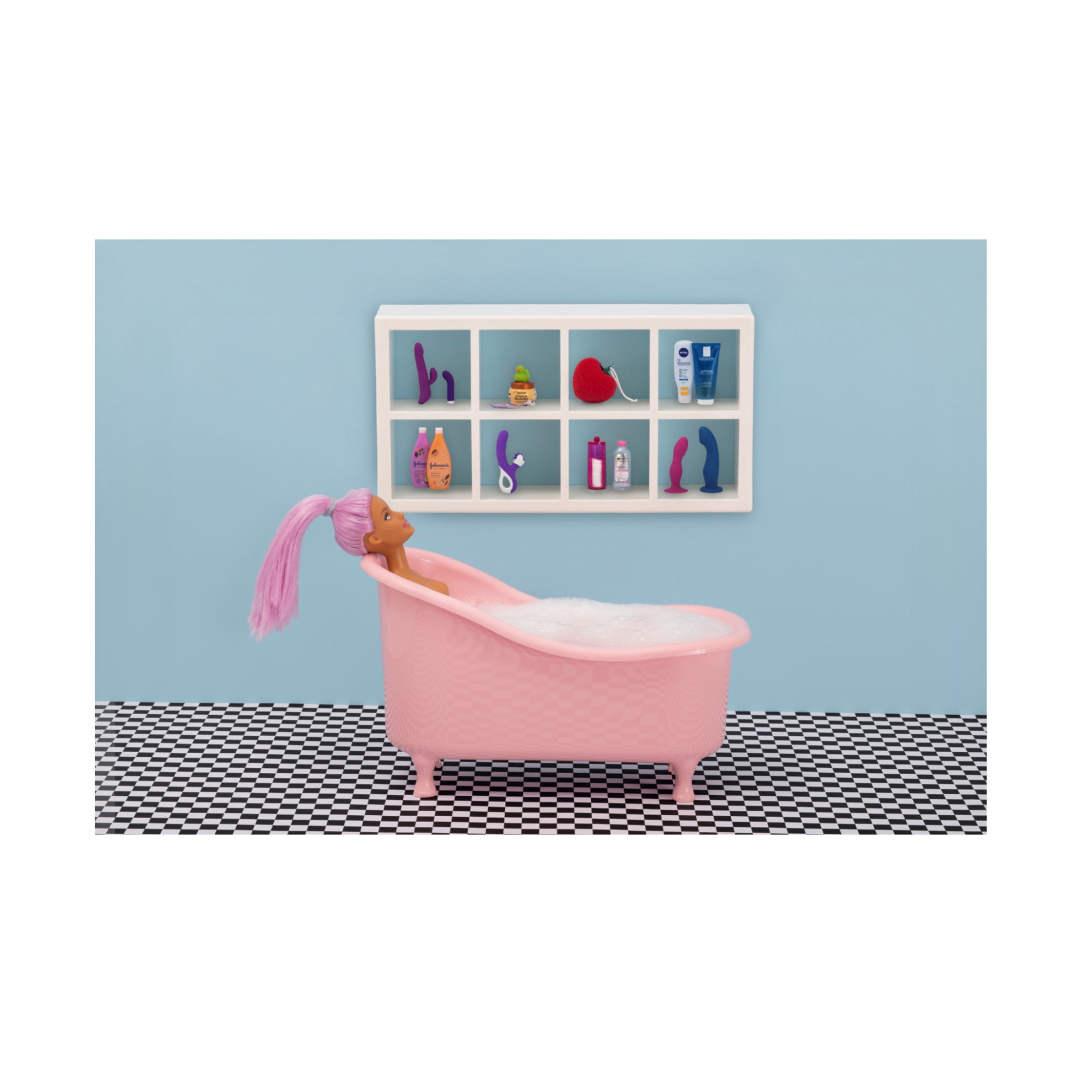 Canvas Wall Art - Julia Ramiro 'Fun At Bath 2.3' Wall Art for Living Room, Bedroom, or Office Décor by Trademark Fine Art - 24 x 16 Inches