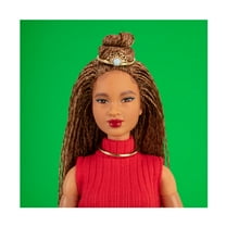 Canvas Wall Art - Julia Ramiro 'Portrait2.1' Wall Art for Living Room, Bedroom, or Office Décor by Trademark Fine Art - 14 x 14 Inches