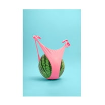 Canvas Wall Art - Julia Ramiro 'SandiiA.3' Wall Art for Living Room, Bedroom, or Office D?cor by Trademark Fine Art - 12 x 19 Inches