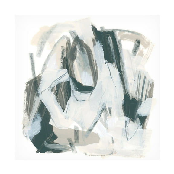 Canvas Wall Art - June Erica Vess 'Neutral Capacity IV' Wall Art for Living Room, Bedroom, or Office Décor by Trademark Fine Art - 14 x 14 Inches