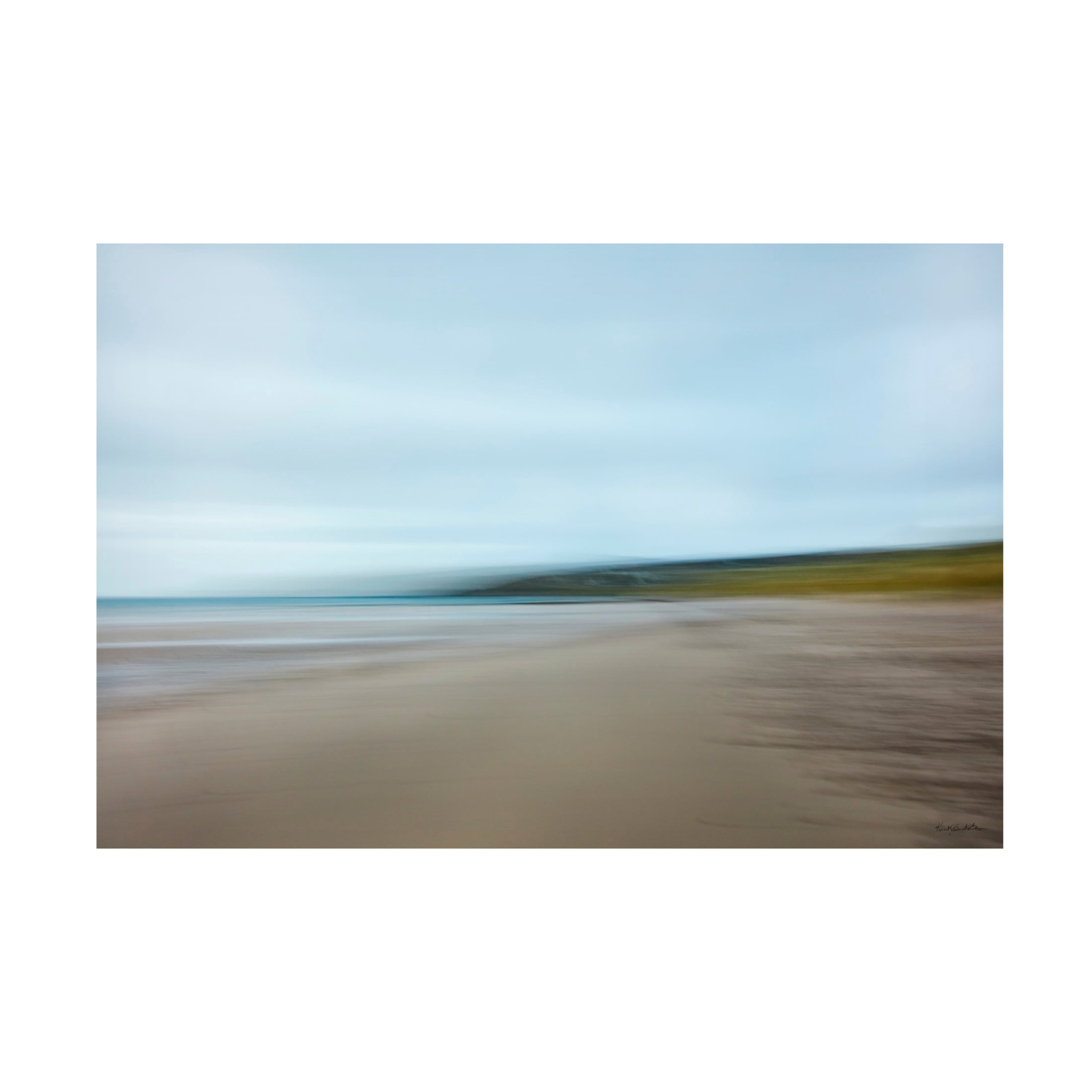 Canvas Wall Art - Kent Burkhardsmeier 'Basking Seaweed' Wall Art for Living Room, Bedroom, or Office Décor by Trademark Fine Art - 19 x 12 Inches