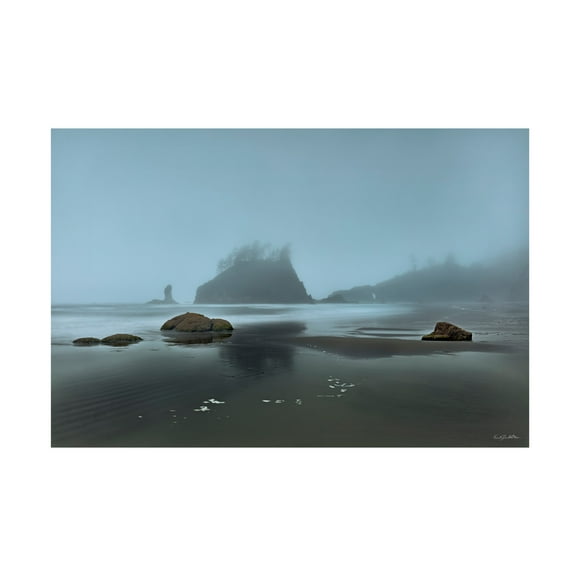 Canvas Wall Art - Kent Burkhardsmeier 'Emerging' Wall Art for Living Room, Bedroom, or Office Décor by Trademark Fine Art - 19 x 12 Inches