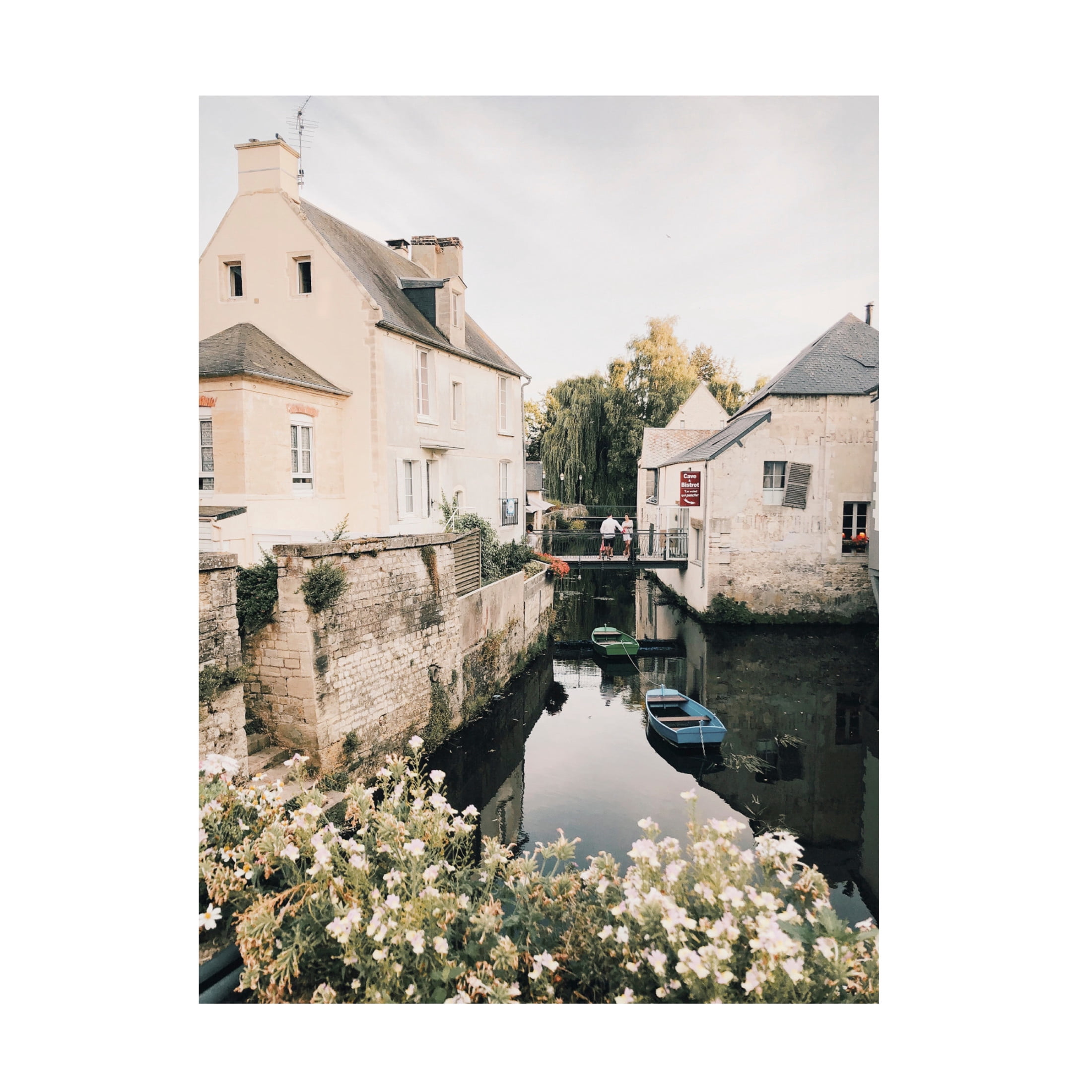 Canvas Wall Art - Krista Broadway 'Bayeux' Wall Art for Living Room, Bedroom, or Office Décor by Trademark Fine Art - 24 x 32 Inches