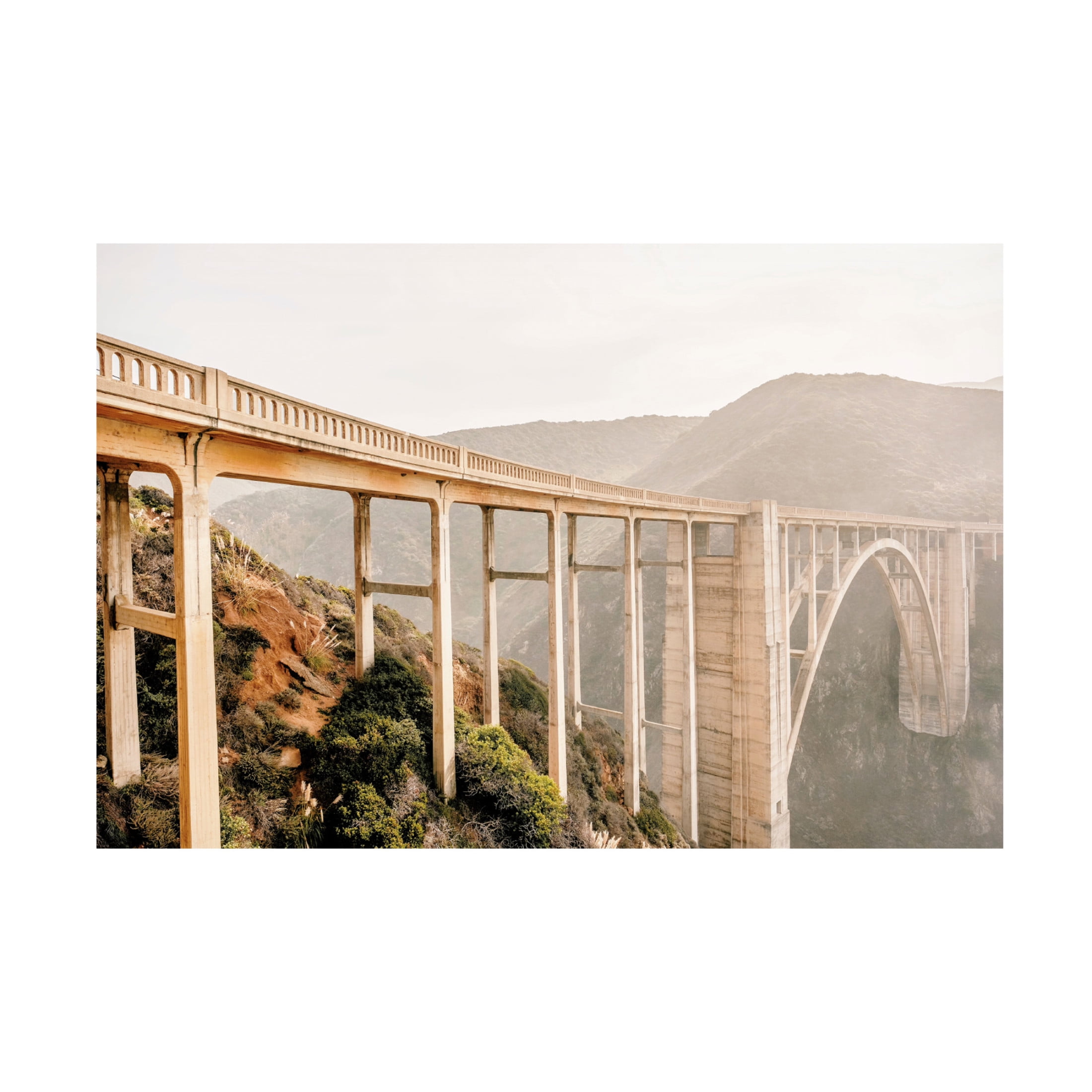 Canvas Wall Art - Krista Broadway 'Big Sur' Wall Art for Living Room, Bedroom, or Office Décor by Trademark Fine Art - 47 x 30 Inches