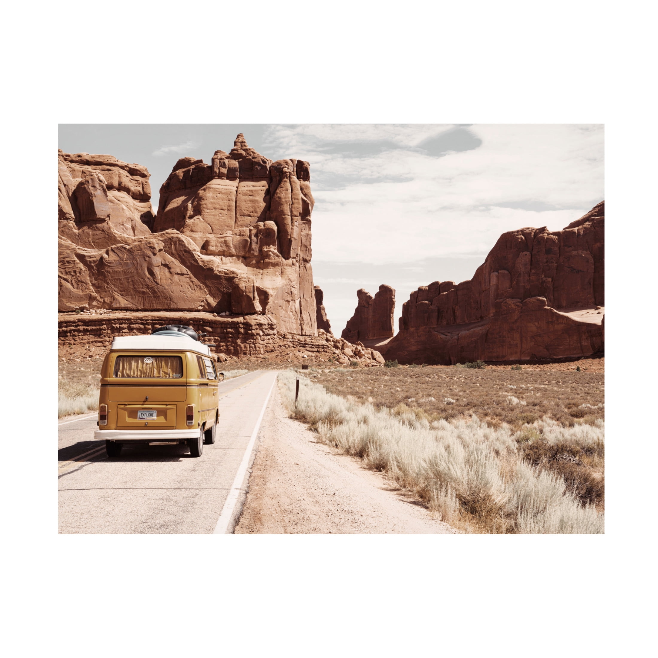 Canvas Wall Art - Krista Broadway 'Hohokam' Wall Art for Living Room, Bedroom, or Office Décor by Trademark Fine Art - 19 x 14 Inches