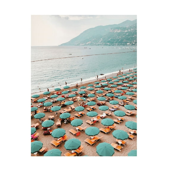 Canvas Wall Art - Krista Broadway 'Jacmel' Wall Art for Living Room, Bedroom, or Office Décor by Trademark Fine Art - 24 x 32 Inches