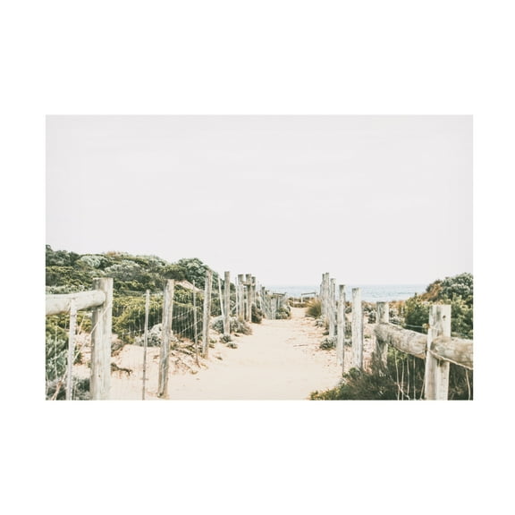 Canvas Wall Art - Krista Broadway 'Lessie' Wall Art for Living Room, Bedroom, or Office Décor by Trademark Fine Art - 19 x 12 Inches