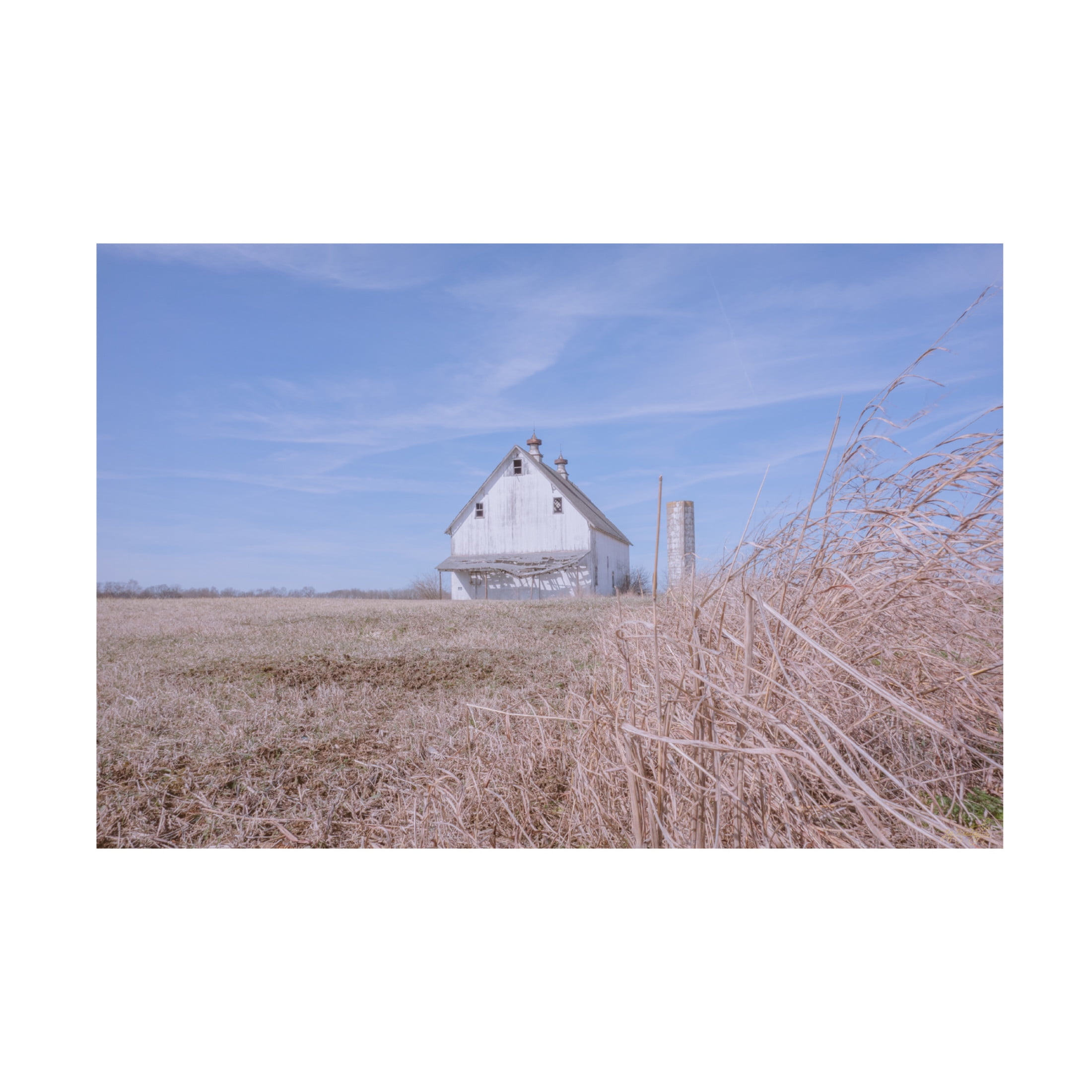 Canvas Wall Art - Life BeautifuLEE 'Farm Life Long Ago' Wall Art for Living Room, Bedroom, or Office Décor by Trademark Fine Art - 32 x 22 Inches