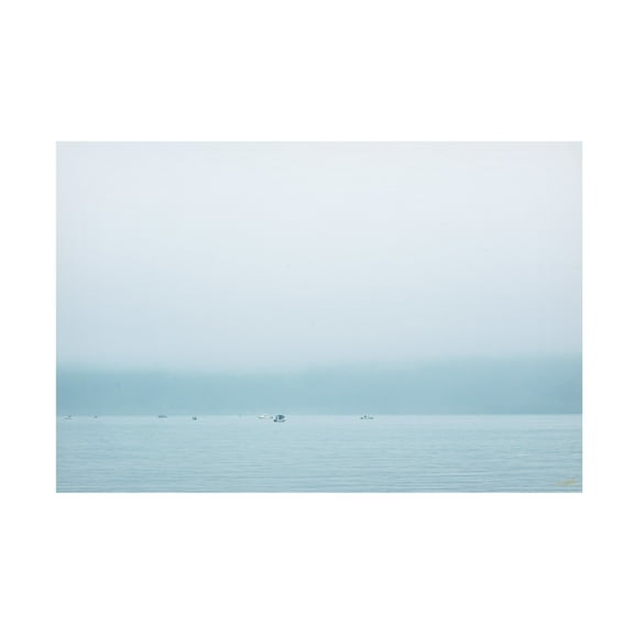 Canvas Wall Art - Life BeautifuLEE 'The Early Catch' Wall Art for Living Room, Bedroom, or Office Décor by Trademark Fine Art - 19 x 12 Inches