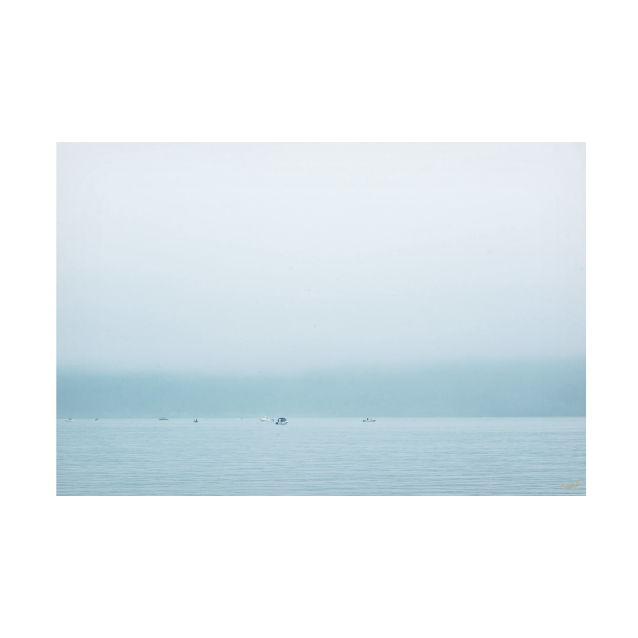 Canvas Wall Art - Life BeautifuLEE 'The Early Catch' Wall Art for Living Room, Bedroom, or Office Décor by Trademark Fine Art - 47 x 30 Inches