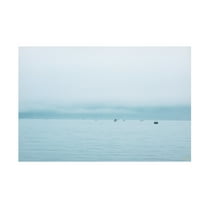 Canvas Wall Art - Life BeautifuLEE 'The Morning Catch 2' Wall Art for Living Room, Bedroom, or Office Décor by Trademark Fine Art - 19 x 12 Inches