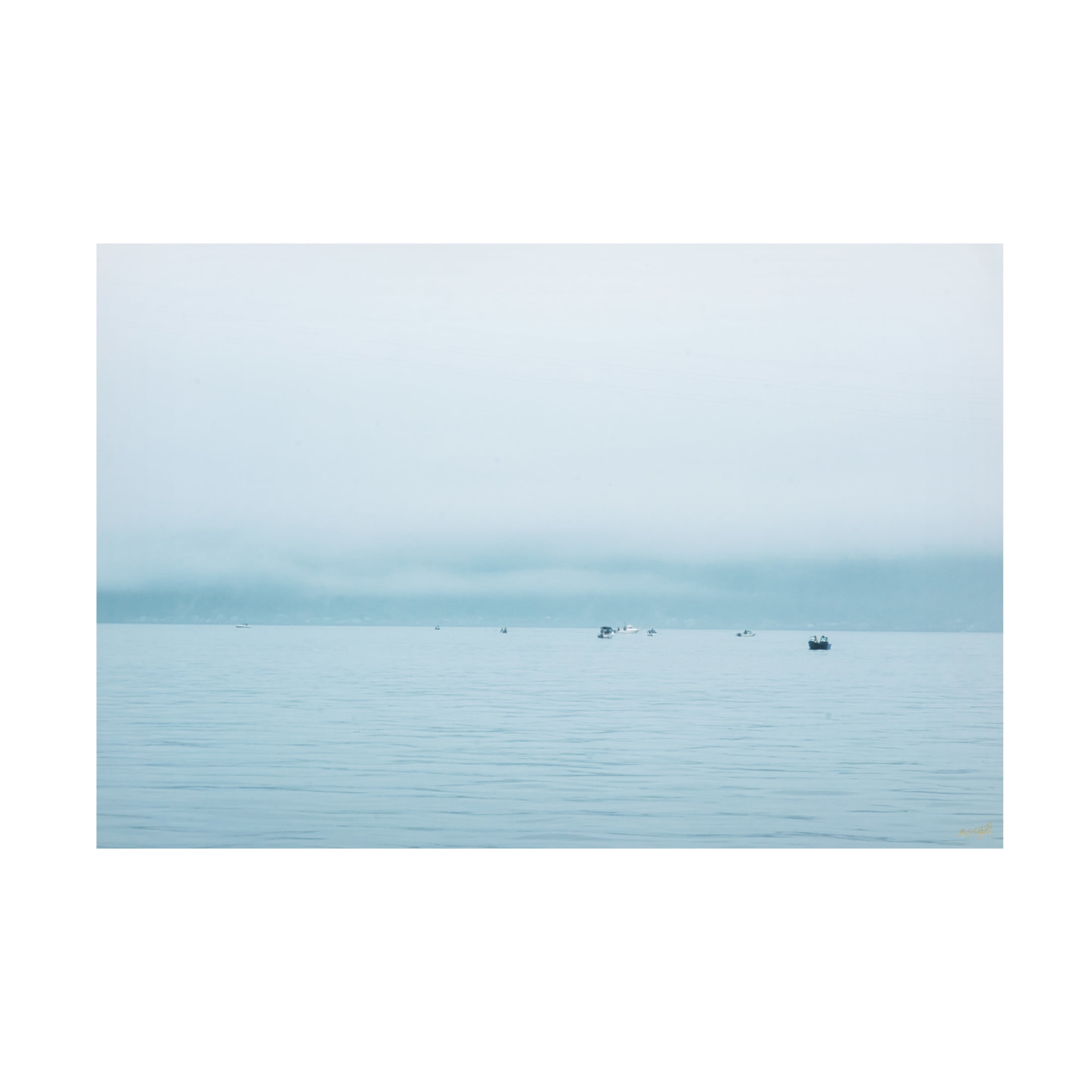 Canvas Wall Art - Life BeautifuLEE 'The Morning Catch 2' Wall Art for Living Room, Bedroom, or Office Décor by Trademark Fine Art - 47 x 30 Inches