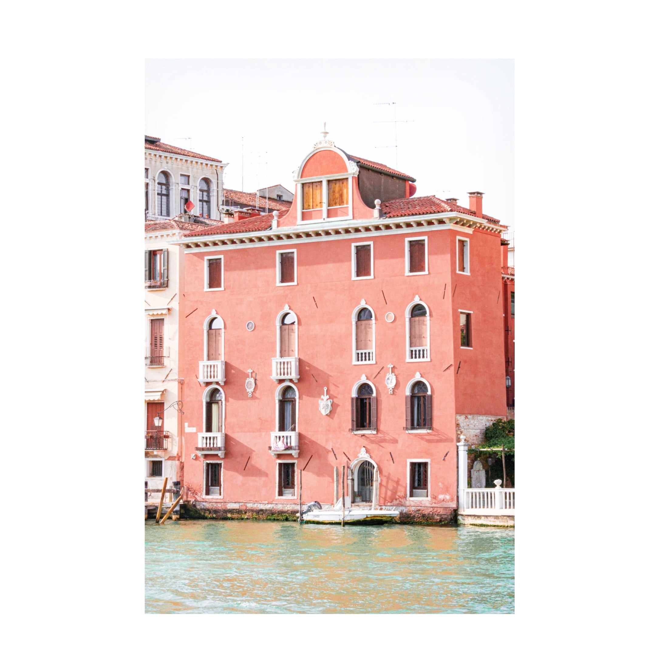 Canvas Wall Art - Life BeautifuLEE 'Venice Historic Story' Wall Art for Living Room, Bedroom, or Office Décor by Trademark Fine Art - 12 x 19 Inches