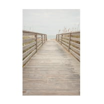 Canvas Wall Art - Life BeautifuLEE 'Walking to Peace' Wall Art for Living Room, Bedroom, or Office Décor by Trademark Fine Art - 12 x 19 Inches
