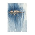 thumbnail image 1 of Canvas Wall Art - Line and Brush 'Horizon Reflections' Wall Art for Living Room, Bedroom, or Office Décor by Trademark Fine Art - 12 x 19 Inches, 1 of 4