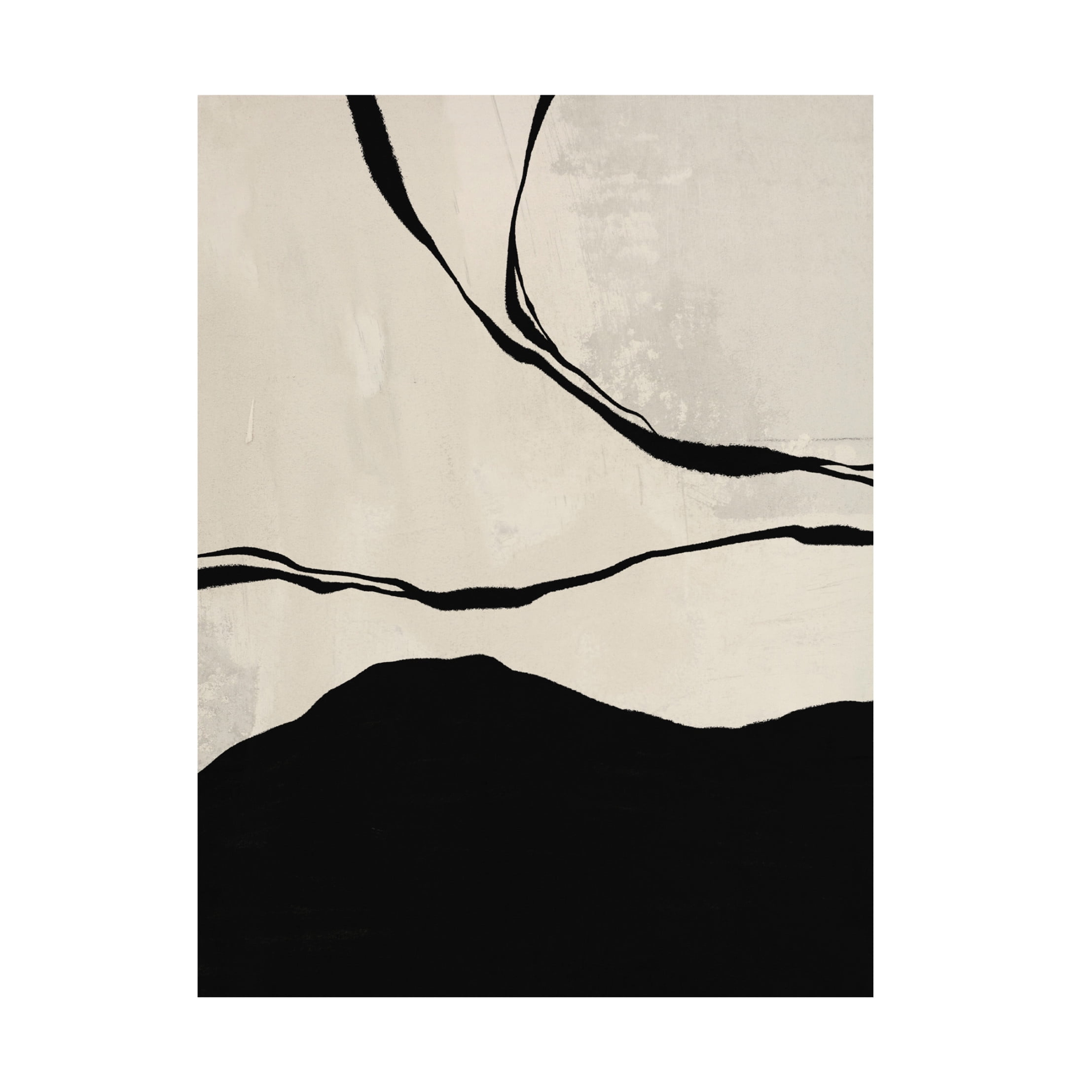 Canvas Wall Art - LivinLi 'Sea' Wall Art for Living Room, Bedroom, or Office Décor by Trademark Fine Art - 35 x 47 Inches