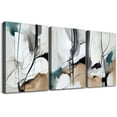 thumbnail image 1 of Canvas Wall Art For Living Room Wall Decor For Bedroom Modern Family Canvas Art Office Decor Abstract Wall Paintings Pictures Artwork Ready To Hang Room Home Decorations 12" X 16" 3 Piece, 1 of 6