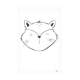 thumbnail image 1 of Canvas Wall Art - Lor Muller 'Fox' Wall Art for Living Room, Bedroom, or Office Décor by Trademark Fine Art - 22 x 32 Inches, 1 of 4