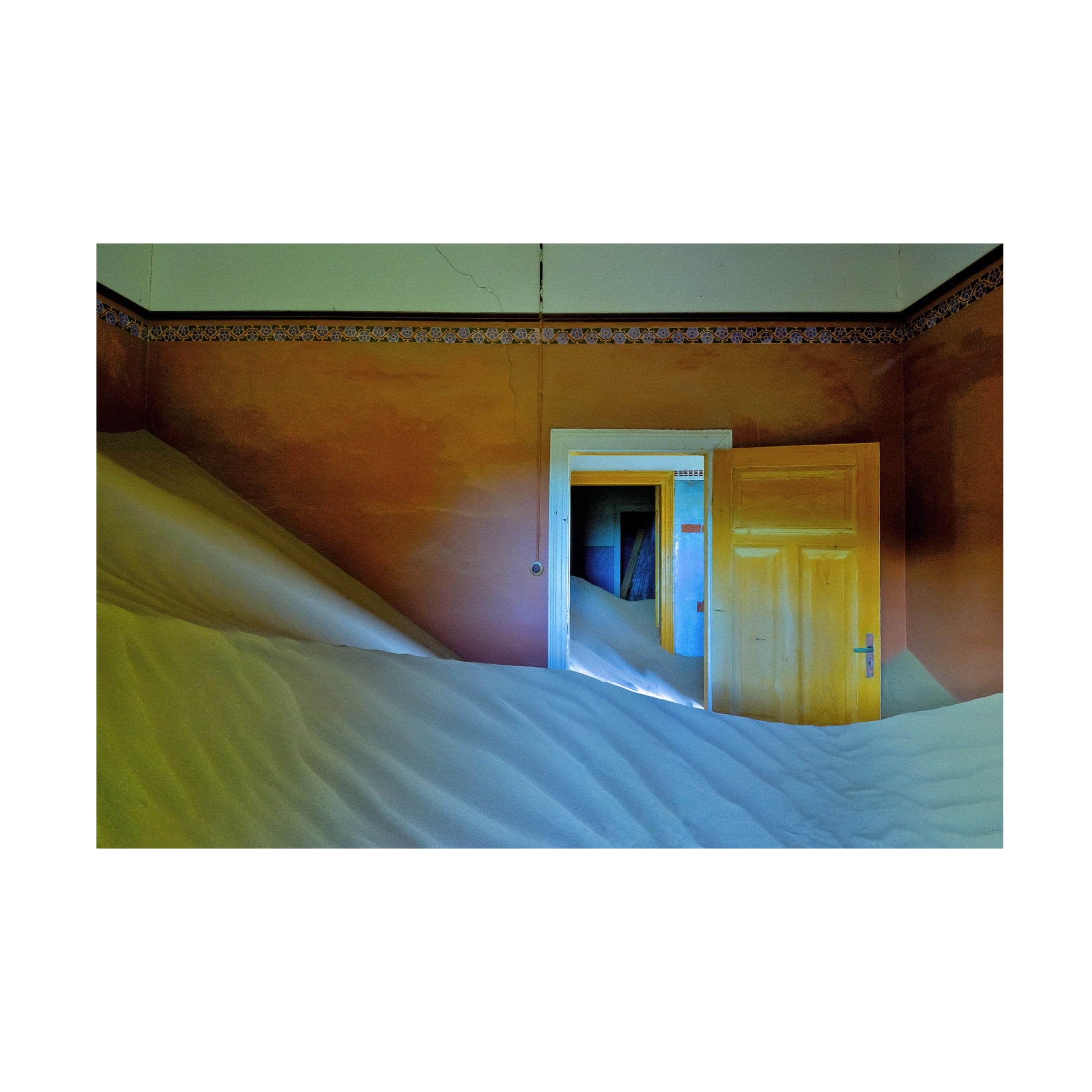 Canvas Wall Art - Louis Blair 'Door 1' Wall Art for Living Room, Bedroom, or Office Décor by Trademark Fine Art - 47 x 30 Inches