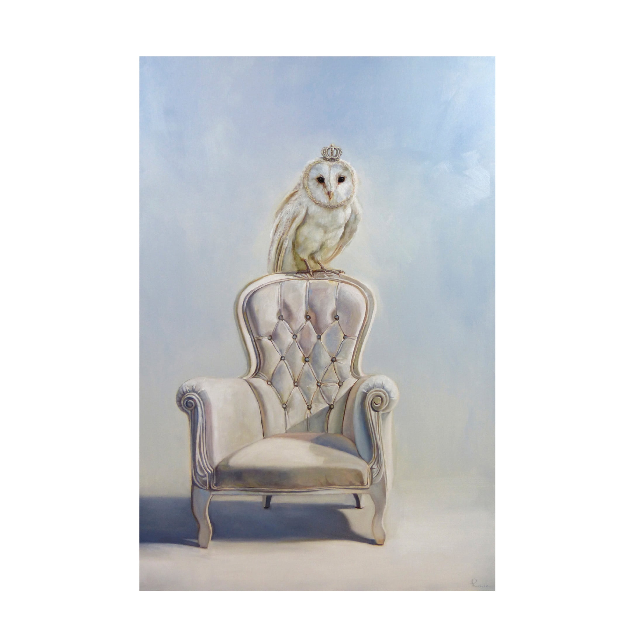 Canvas Wall Art - Lucia Heffernan 'Snow Queen' Wall Art for Living Room, Bedroom, or Office Décor by Trademark Fine Art - 30 x 47 Inches